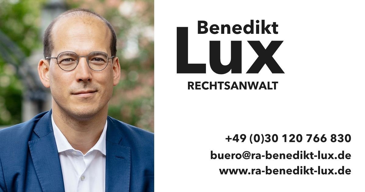 Willkommen Benedikt Lux